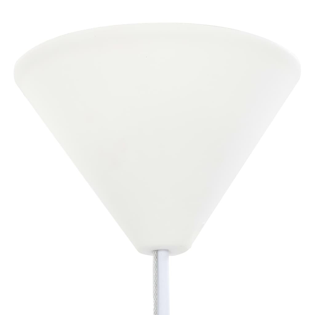 Hanging Lamps 2 pcs White Round E27
